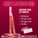 NYX Professional Makeup Lip Lingerie Lip Liner Stain, Waterproof Lip Color, After Hours, 0.03 fl oz