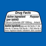 Equate Calcium Carbonate Ultra Strength Chewable Antacid Tablets, Assorted Fruit, 1000 mg, 72 Count