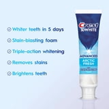 Crest 3DWhite Advanced, Arctic Fresh, 3.3 oz, Pack of 3