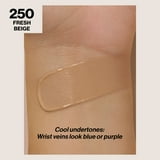Revlon ColorStay Liquid Foundation Makeup, Matte Finish, Combination/Oily Skin, SPF 15, 250 Fresh Beige, 1 fl oz