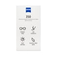 ZEISS Gentle and Thorough Cleaning Eyeglass Lens Cleaner Wipes, 350 ct.