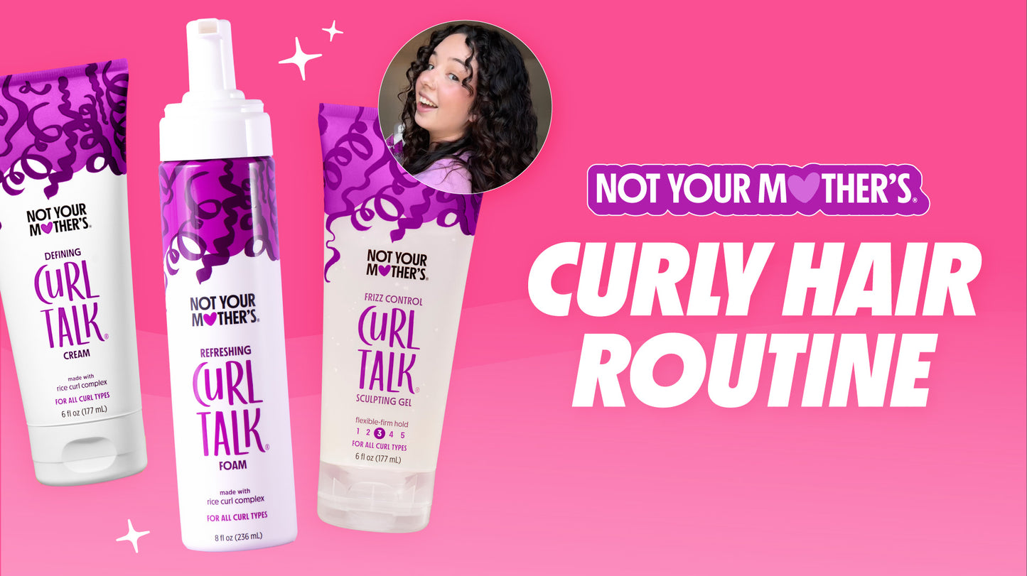 Not Your Mother's Curl Talk Refreshing Curl Foam, 8 fl oz