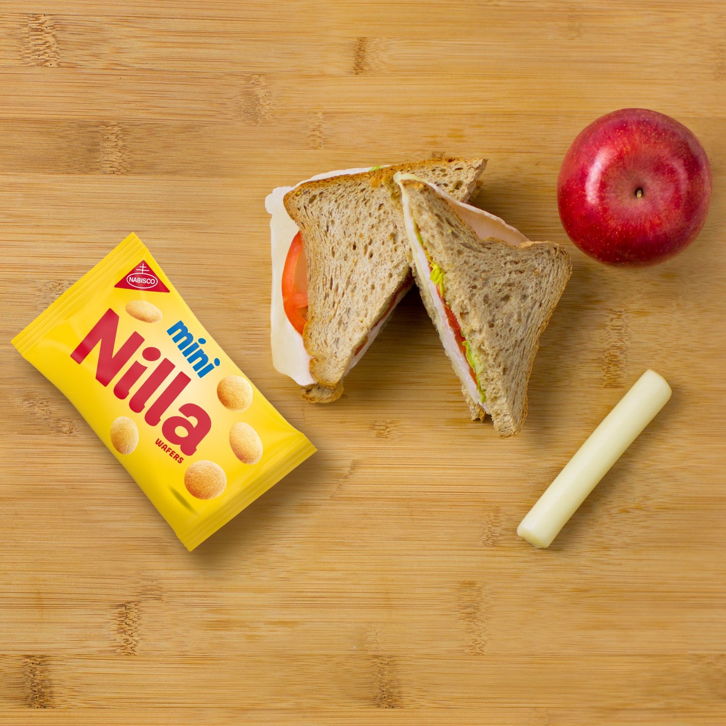NILLA Wafers Mini Vanilla Wafer Cookies, 10 Snack Packs