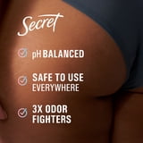 Secret Whole Body Deodorant Spray for Women, Rosewater Scent, Aluminum Free Deodorant, 72 HR Odor Protection, 3.5oz