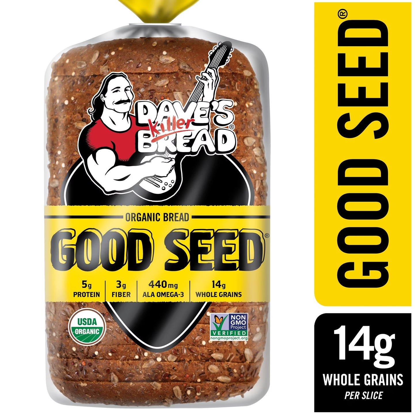Dave's Killer Bread Good Seed, Whole Grain Organic Bread, 27 oz Loaf