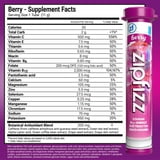 Zipfizz Energy Multi-Vitamin Hydration Drink Mix, Berry, 20 ct.