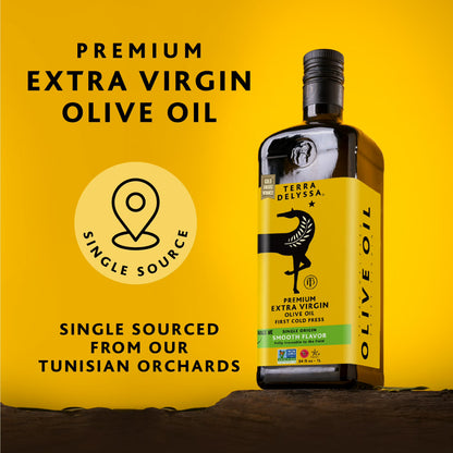 Terra Delyssa Extra Virgin Olive Oil, 34 fl. Oz Pack of 2