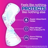 Always Radiant with FlexFoam Pads, Size 2, Heavy, with Wings, Scented, 26 Count