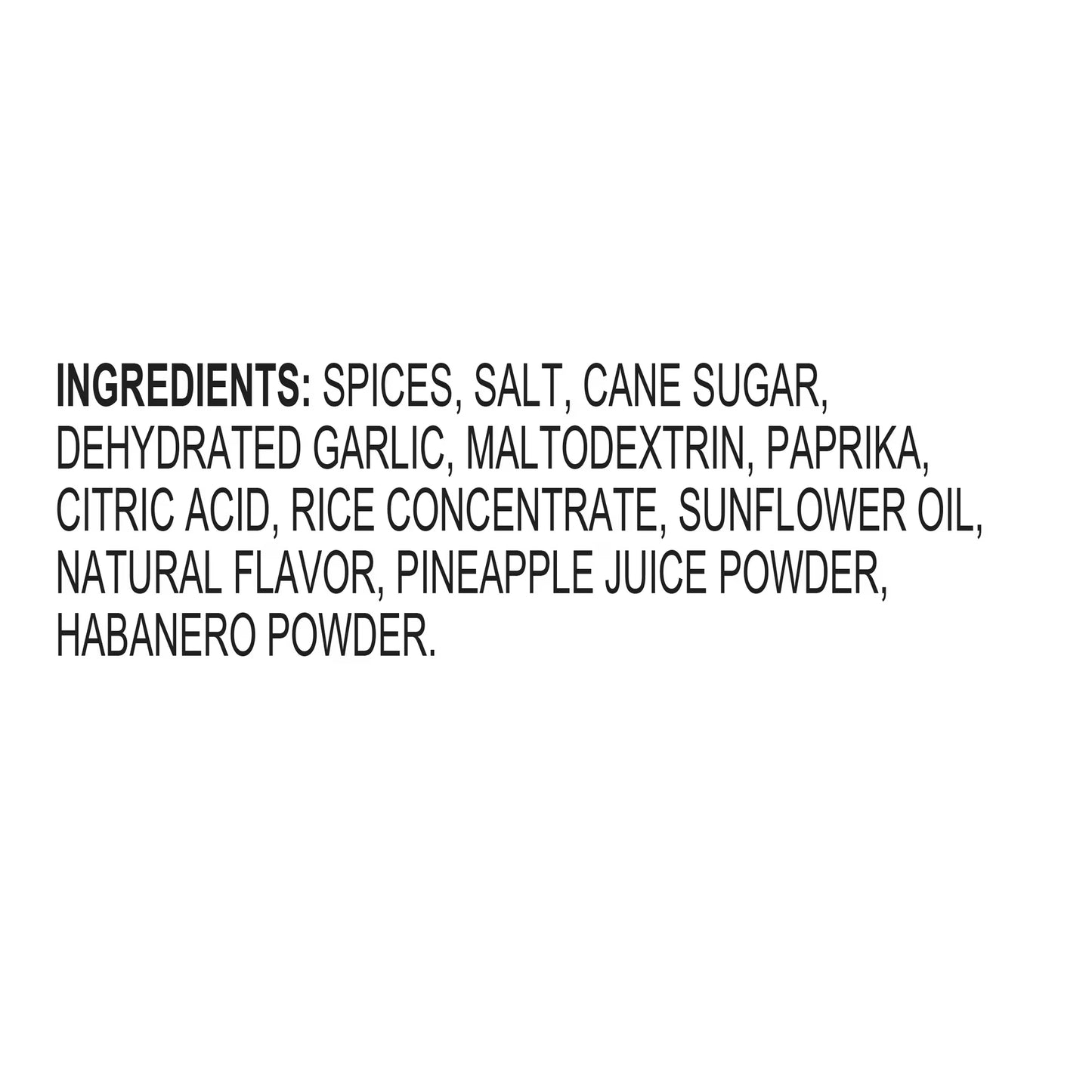 Kinder's Habanero Pineapple Barbecue Rub and Seasoning, 5 oz