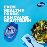 (3 pack) Tums Chewy Bites Heartburn Relief Chewable Antacid Tablets, Berry, 60 Ct