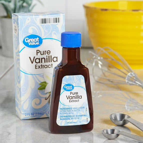 Great Value Pure Vanilla Extract, 2 fl oz
