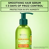 Garnier Fructis Frizz Control Hair Serum with Kera System Argan Oil, All Hair Types, 5.1 fl oz