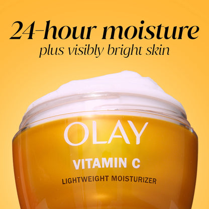 Olay Face Moisturizer, Vitamin C Face Cream, Brightening, Hydrating, Evens Tone, 1.7 oz