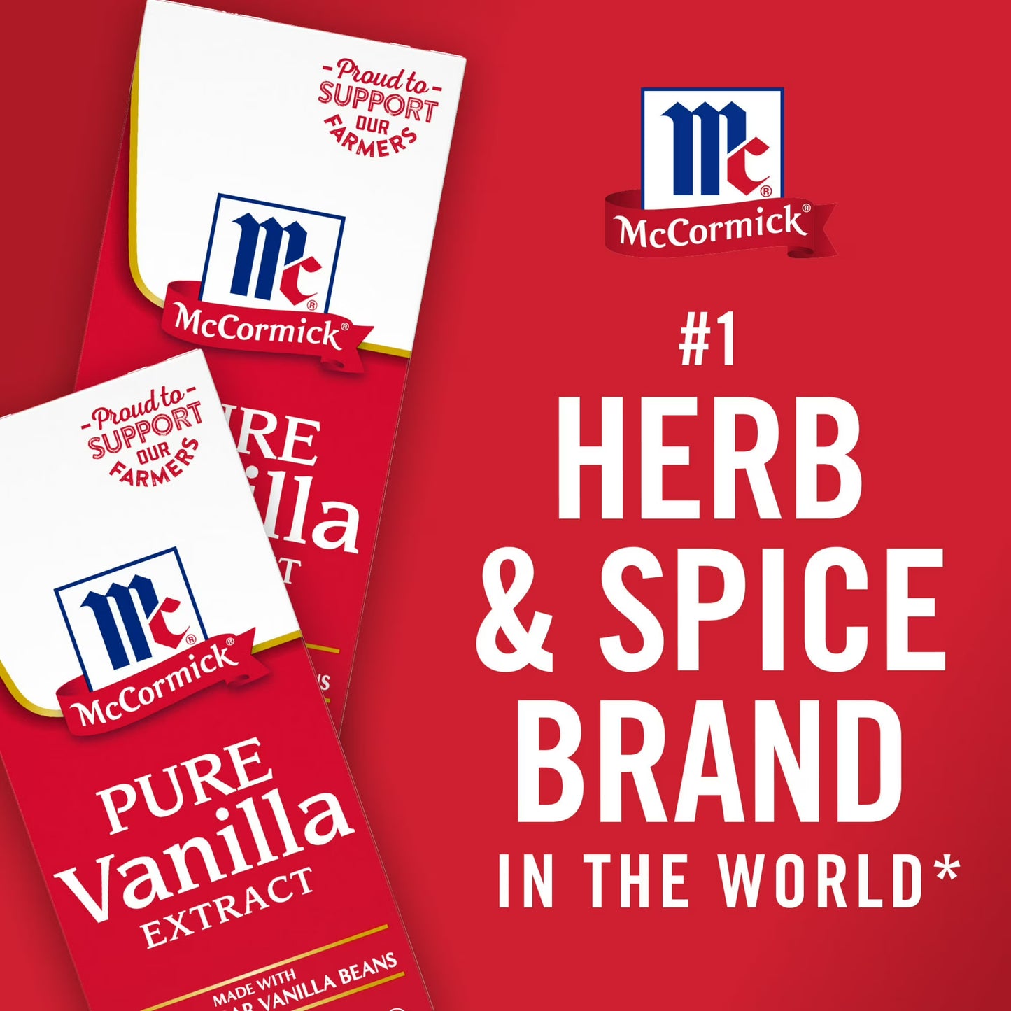 McCormick Pure Vanilla Extract, 1.0 fl oz Box