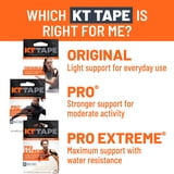 KT Tape PRO Black, 20 ct., 2 pk.