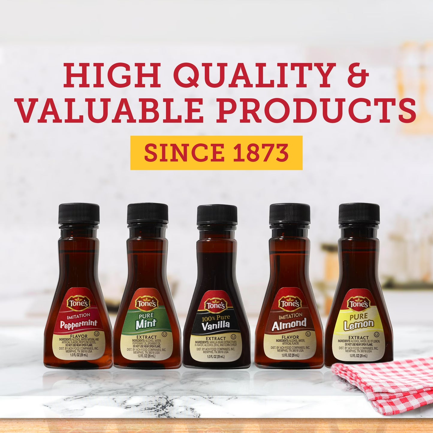 Tone's Pure Vanilla Extract, 1 fl oz