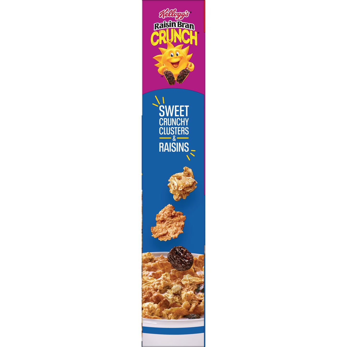 Kellogg's Raisin Bran Crunch Breakfast Cereal, Good Source of Fiber, Mega Size, 26.7 oz