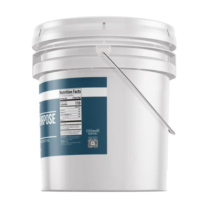 Earthborn Elements All-Purpose Flour, 5 Gallon Bucket, Bulk Size, Kitchen Essential, Baking & Cooking