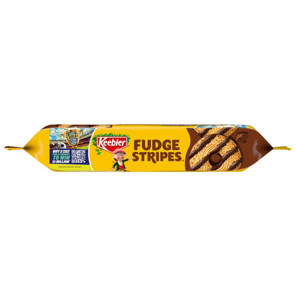 (12 pack) Keebler Fudge Stripes, Original Shortbread Cookies Coated in Keebler Fudge, 11.5 oz