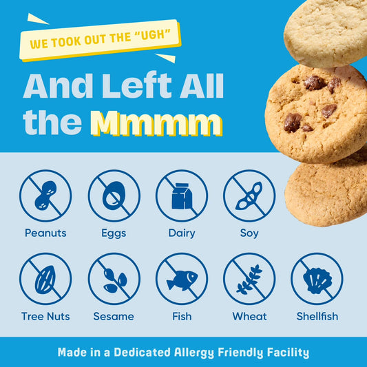 Gluten Free Partake Cookies & Cracker Variety Pack (Soft Baked Chocolate Chip, Classic Graham Cracker, Vanilla Wafer) - Vegan - Free From the Top 9 Allergens - (3 Pack, 5.5oz Boxes)