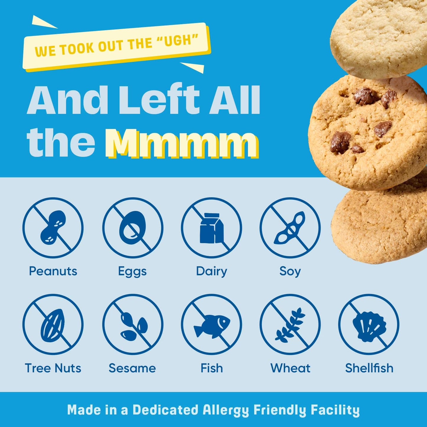 Gluten Free Partake Cookies & Cracker Variety Pack (Soft Baked Chocolate Chip, Classic Graham Cracker, Vanilla Wafer) - Vegan - Free From the Top 9 Allergens - (3 Pack, 5.5oz Boxes)