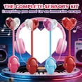 Amos Music Lollipops Gift Bags, Yellow Candy Crossbody Bag Audio Lollipops, Mothers Day Gifts (4 Flavors)