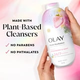 Olay Fresh Radiance Body Wash with Essence of Strawberry and Mint, 22 fl oz