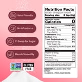 BetterBody Foods Monk Fruit Sweetener Blend, Zero Calorie Sweetener, 1 lb