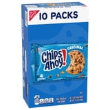 CHIPS AHOY! Original Chocolate Chip Cookies, 10 Snack Packs (4 Cookies Per Pack)