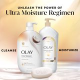 Olay Ultra Moisture Body Wash with Coconut Oil, Vitamin B3 and Hyaluronic Blend, 35 fl oz