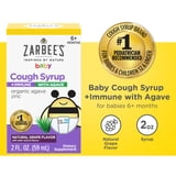 Zarbee's Baby Agave Cough Syrup + Immune Support*, Grape, 2 fl. oz