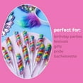 Rainbow Twist Lollipops, Unicorn Birthday Party Candy, 24 Count, 14.2 Ounce Box
