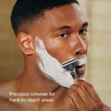 Harry's Winston Razor Handle for Men, Includes 5 Razor Blade Cartridges, Ink Chrome