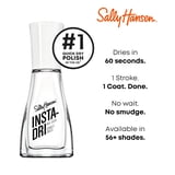 Sally Hansen Insta-Dri Nail Polish, White on Time, 0.31 fl oz, Quick Dry