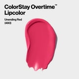 Revlon ColorStay Overtime Longwearing Gloss Lipstick with Vitamin E, 480 Unending Red, 0.07 fl oz