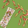 Mini Cherry Flavored Candy Canes, Individually Wrapped, 50 Count for Christmas