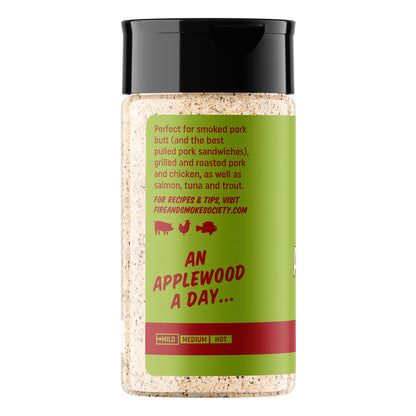 Fire & Smoke Society Smoky Applewood BBQ Seasoning, 6.9 oz Mixed Spices & Seasonings