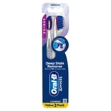Oral-B Toothbrush Pack, Pro Whitening Manual Toothbrush, Medium Bristles, 2 Count