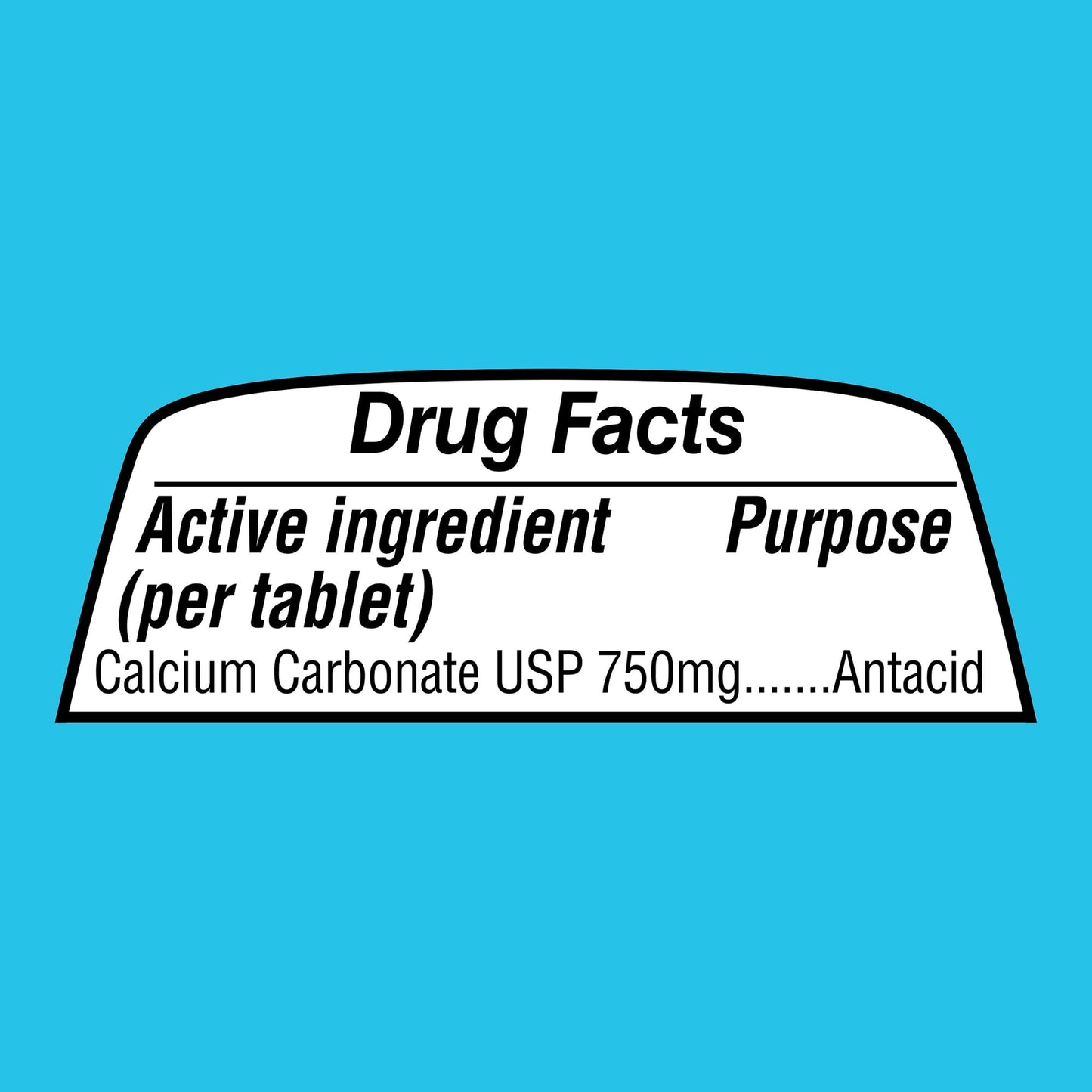 (4 pack) Equate Calcium Carbonate Extra Strength Sugar-Free Chewable Antacid Tablets, Orange Cream, 750 mg, 90 Count
