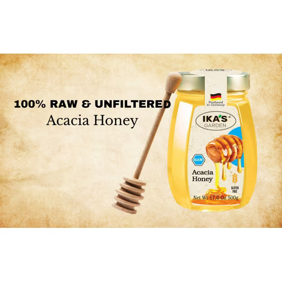 Ika's Garden Raw Acacia Honey