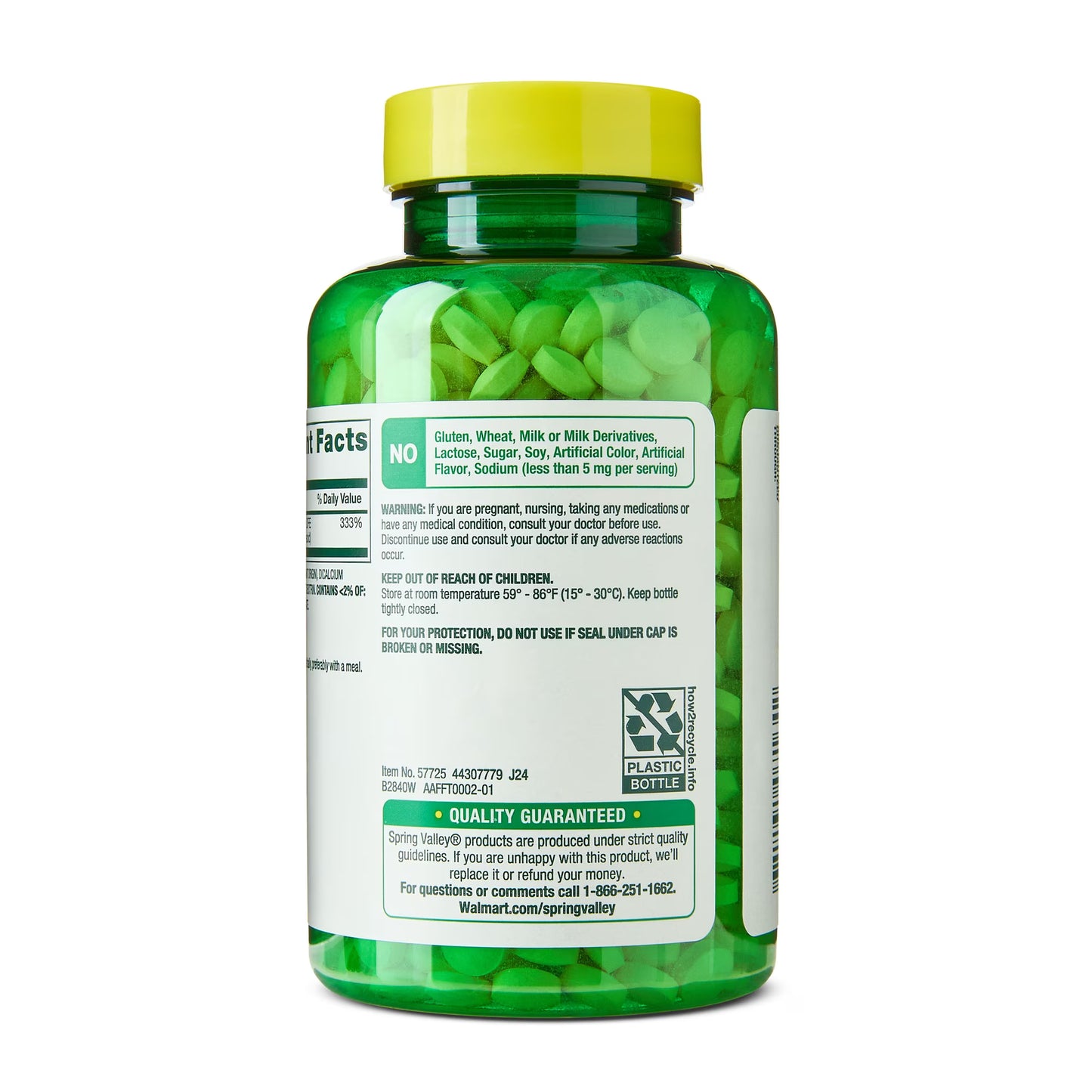Spring Valley Folate Dietary Supplement, 1,333 mcg DFE, 400 Count