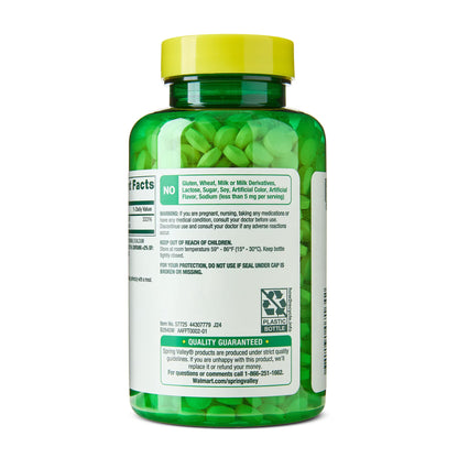 Spring Valley Folate Dietary Supplement, 1,333 mcg DFE, 400 Count