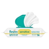 (2 pack) Pampers Sensitive Baby Wipes Unscented, 1-Pack, 56 Total Count (Select for More Options)