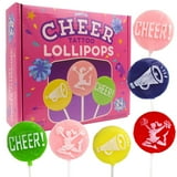 Cheer Lollipops, Team Party Favor Candy, 24 Count, 10.16 Ounce Box
