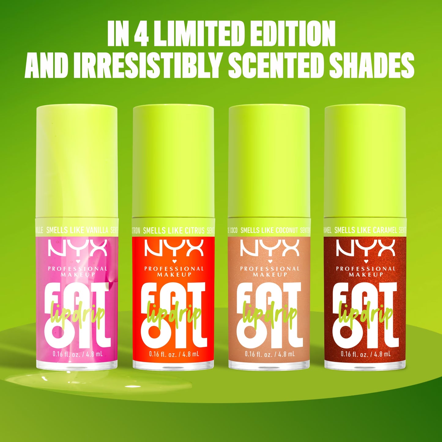 NYX Professional Makeup Fat Oil Lip Drip Hydrating Lip Gloss And Lip Oil, Juicy Boo, 0.16 Fl Oz
