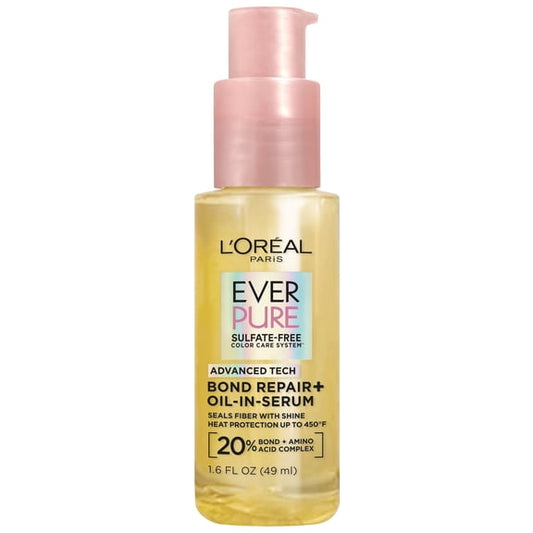 L'Oreal Paris EverPure Bond Repair Oil-in-Serum Hair Repair for Strength and Shine, 1.6 fl oz
