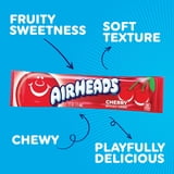 Airheads Candy Variety Bag, Individually Wrapped Assorted Fruit Mini Bars, Nut Free, 10 oz