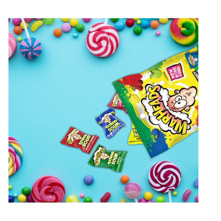 Warheads Extreme Sour Hard Candy, 3.25 oz - 3 Pack