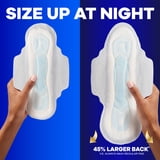 (3 pack) Always Maxi Pads with Wings, Size 2, Long Super, 60 Count