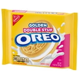 (3 pack) OREO Double Stuf Golden Sandwich Cookies, 14.03 oz